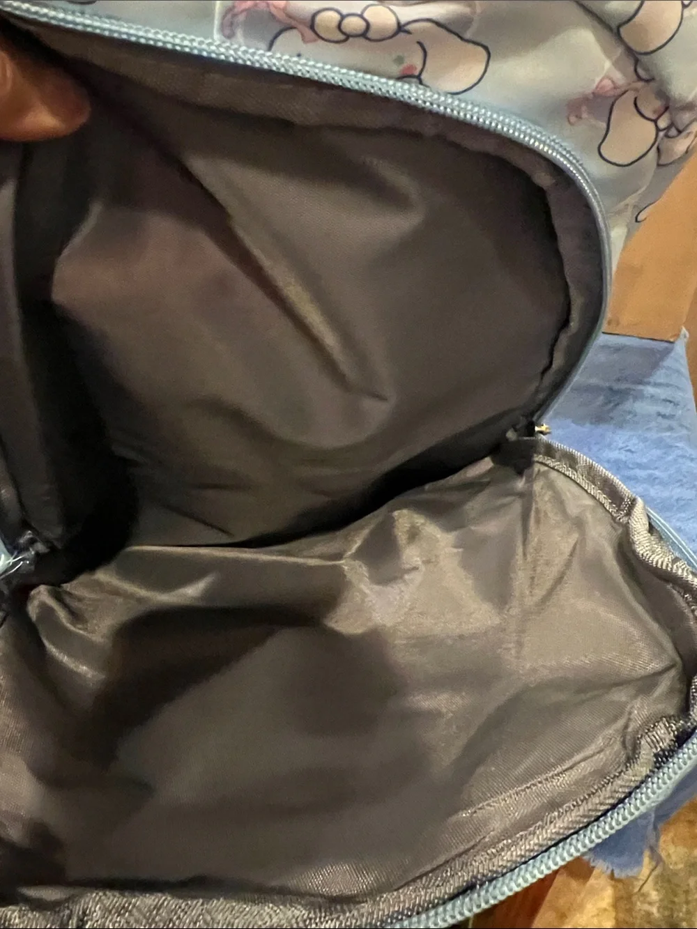 Cinnamoroll Character Backpack - Light Blue with Pink Cheeks